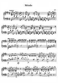 Mélodie - Sergei Rachmaninoff